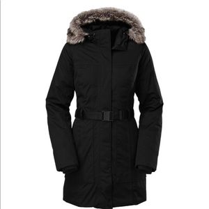 North Face Belted Parka
